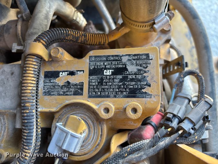 image for item FB3461 2019 Caterpillar 262D skid steer loader