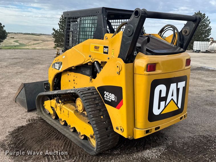 image for item FB7361 2011 Caterpillar 259B3 tracked skid steer loader