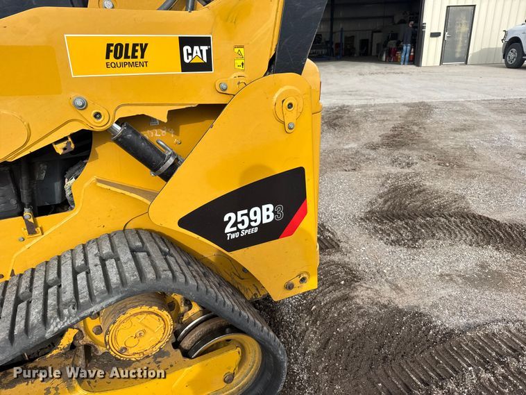 image for item FB7361 2011 Caterpillar 259B3 tracked skid steer loader