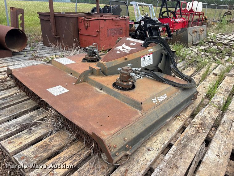 image for item FB8125 2019 Bobcat 80 skid steer rotary mower