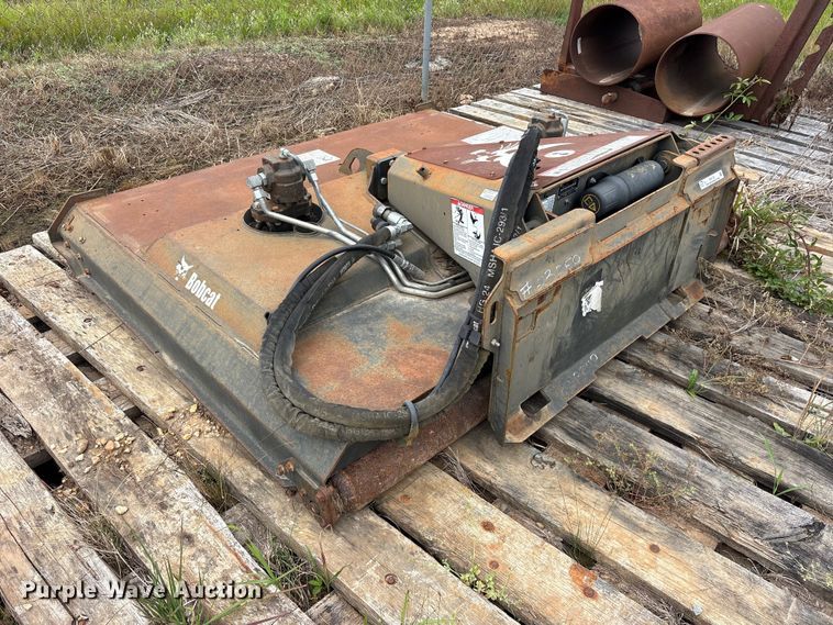 image for item FB8125 2019 Bobcat 80 skid steer rotary mower