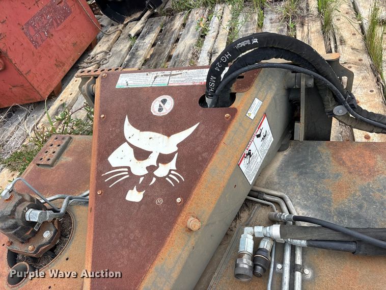 image for item FB8125 2019 Bobcat 80 skid steer rotary mower