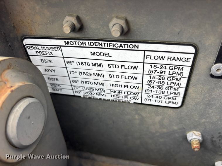 image for item FB8125 2019 Bobcat 80 skid steer rotary mower