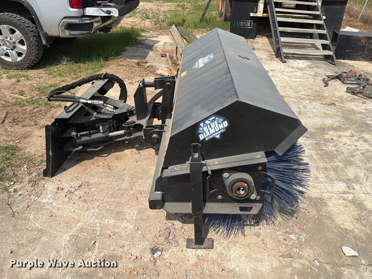 image for item FB8134 Blue Diamond 116420 skid steer broom