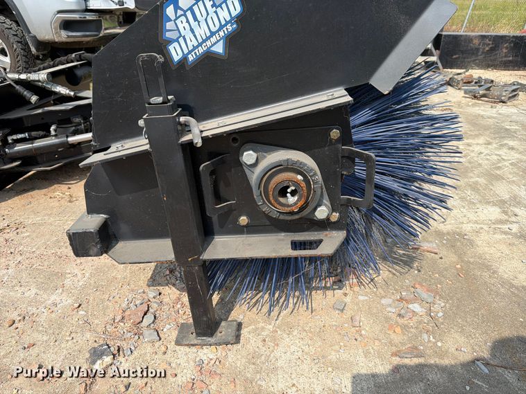image for item FB8134 Blue Diamond 116420 skid steer broom