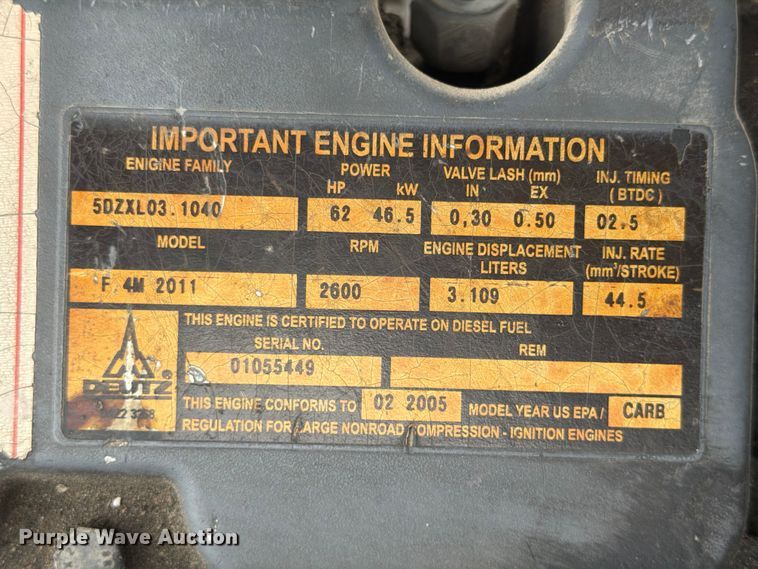 image for item FB8142 2005 Terex TX 55-19 telehandler