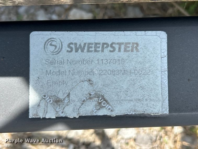 image for item FC2549 Sweepster 22083MH-0022 skid steer sweeper