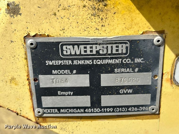 image for item FC2552 Sweepster TD84 broom