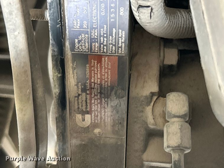 image for item FC2565 2002 Sterling SC8000 street sweeper truck