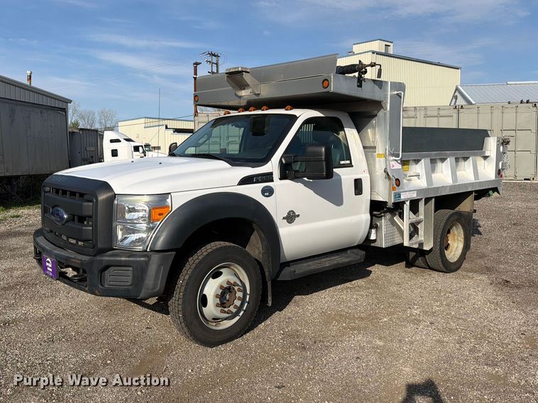 image for item FC3049 2015 Ford F550 Super Duty dump truck