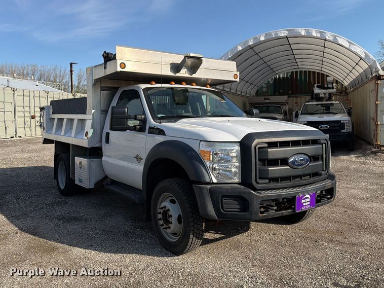 image for item FC3049 2015 Ford F550 Super Duty dump truck