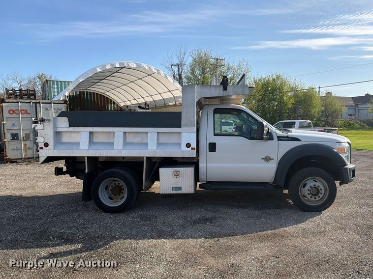 image for item FC3049 2015 Ford F550 Super Duty dump truck