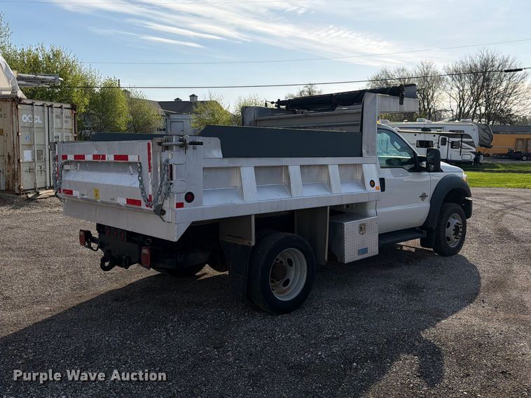 image for item FC3049 2015 Ford F550 Super Duty dump truck