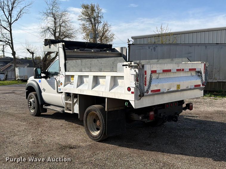 image for item FC3049 2015 Ford F550 Super Duty dump truck