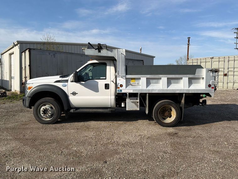 image for item FC3049 2015 Ford F550 Super Duty dump truck