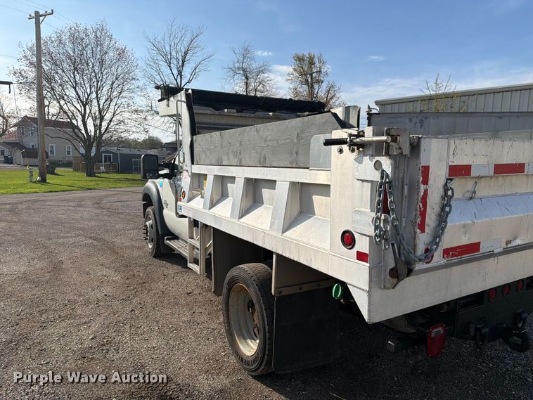 image for item FC3049 2015 Ford F550 Super Duty dump truck