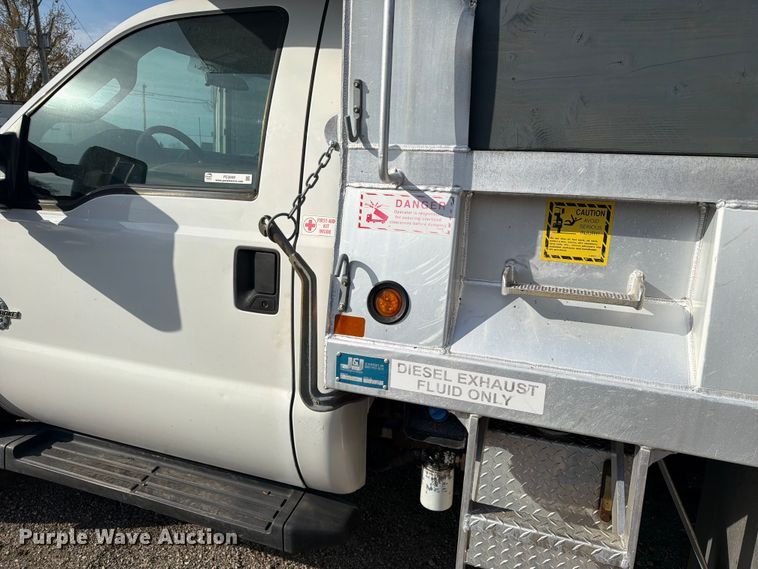 image for item FC3049 2015 Ford F550 Super Duty dump truck
