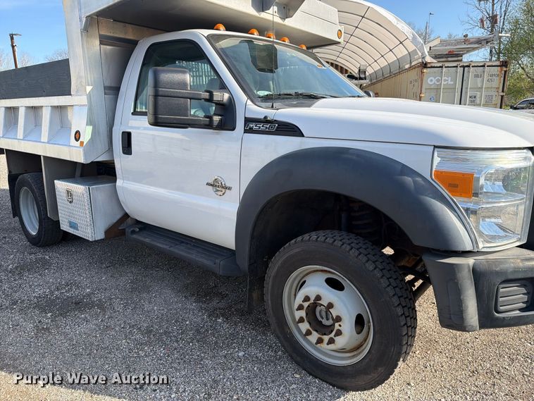 image for item FC3049 2015 Ford F550 Super Duty dump truck