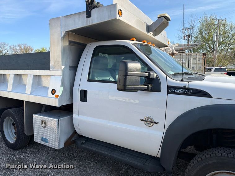 image for item FC3049 2015 Ford F550 Super Duty dump truck