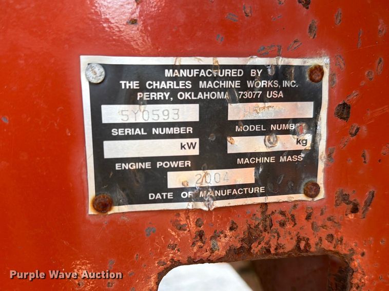 image for item FC3050 2004 Ditch Witch RT55 trencher