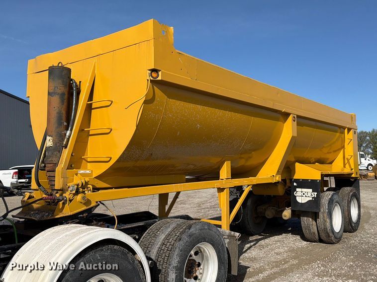 image for item FC3052 1995 Clement Industries side dump trailer