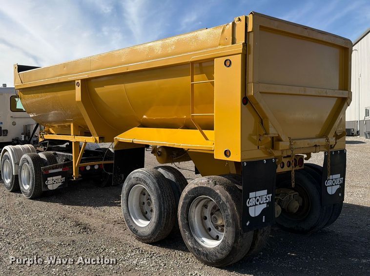 image for item FC3052 1995 Clement Industries side dump trailer