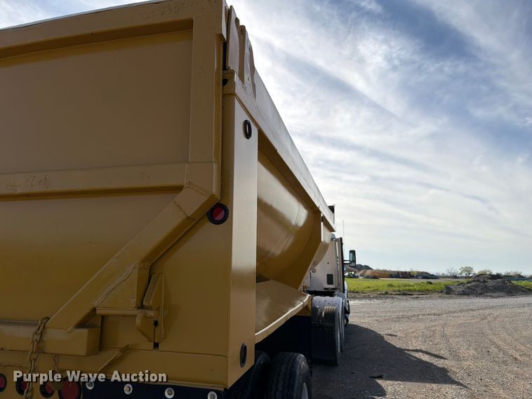 image for item FC3052 1995 Clement Industries side dump trailer