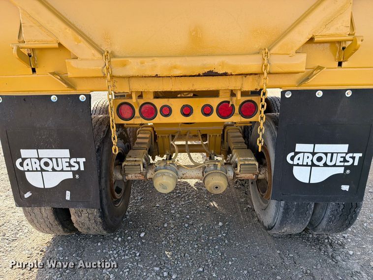 image for item FC3052 1995 Clement Industries side dump trailer