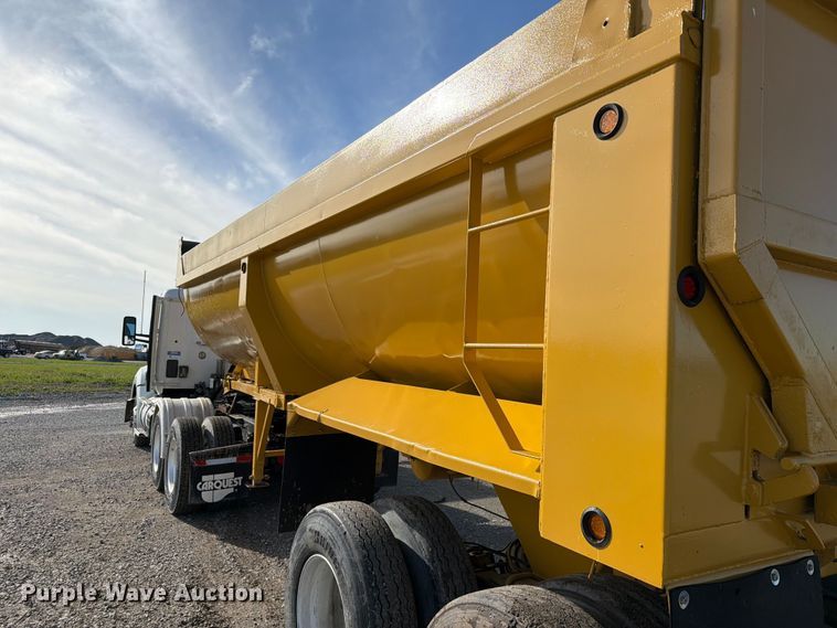 image for item FC3052 1995 Clement Industries side dump trailer
