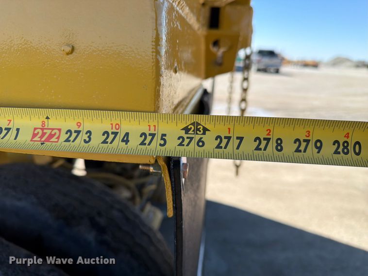 image for item FC3052 1995 Clement Industries side dump trailer