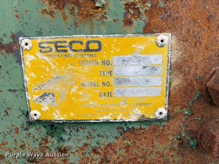 image for item FC3072 1978 Seco 2616 screen