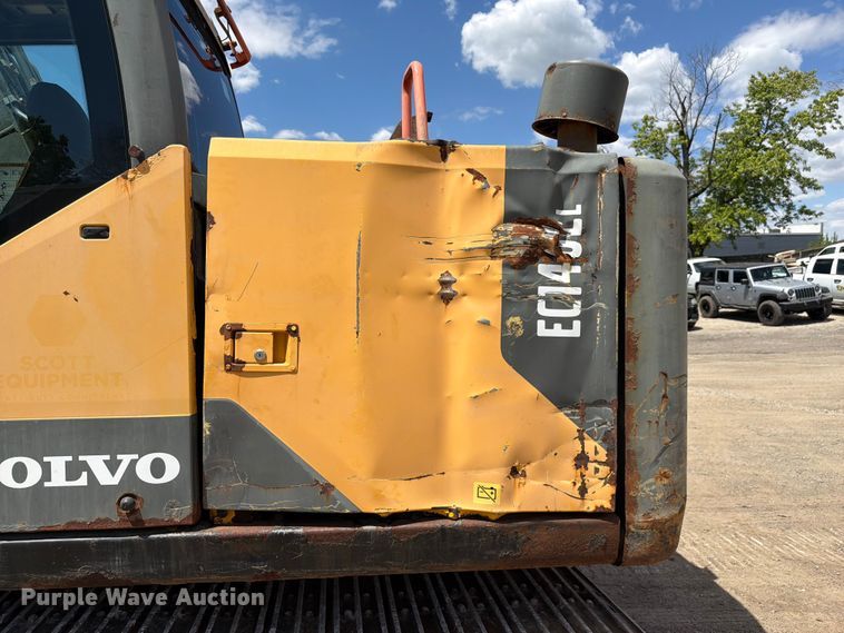 image for item FC3086 2017 Volvo EC140EL excavator