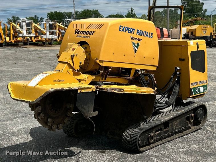 image for item FC5466 2021 Vermeer SC70TX stump grinder