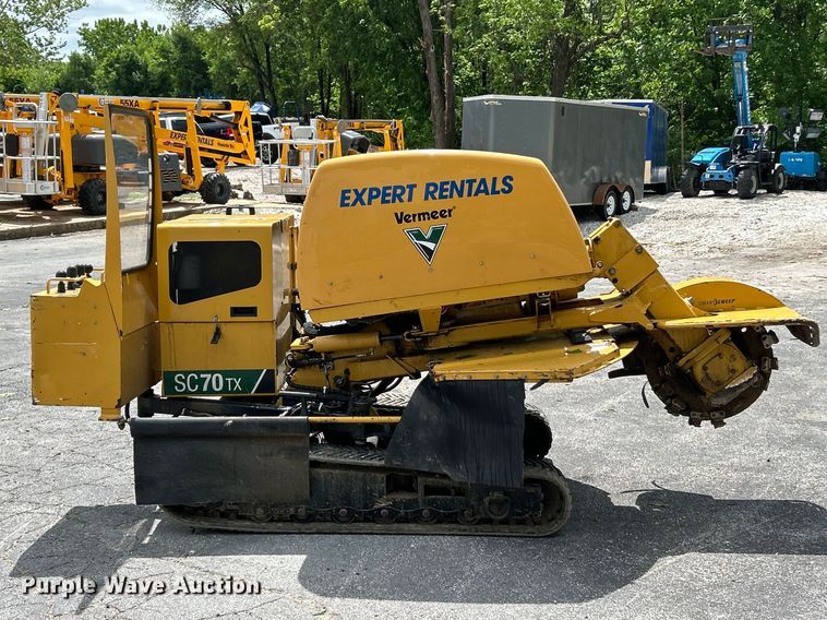 image for item FC5466 2021 Vermeer SC70TX stump grinder