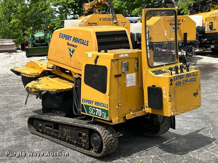 image for item FC5466 2021 Vermeer SC70TX stump grinder