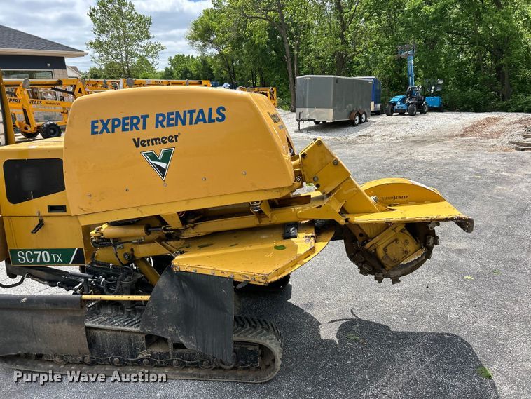 image for item FC5466 2021 Vermeer SC70TX stump grinder