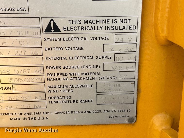 image for item FC5468 2019 Haulotte 55XA boom lift