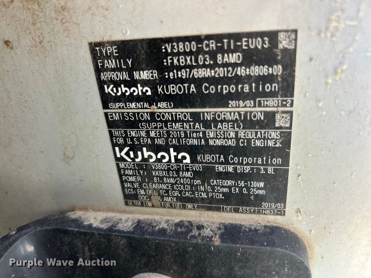 image for item FC5479 Takeuchi TL12V2 tracked skid steer loader