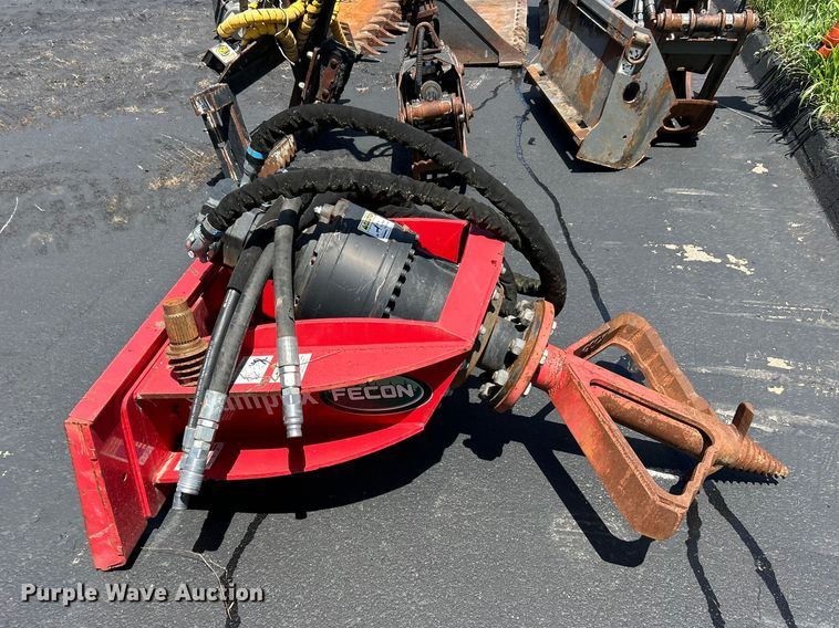 image for item FC5483 Fecon Stumpex SHX33SS-75R-30-H2 skid steer stump grinder