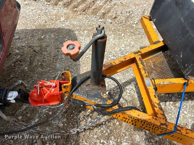 image for item FC5505 1995 Sewer Equipment Co. Of America 747FR2000 sewer jettter trailer