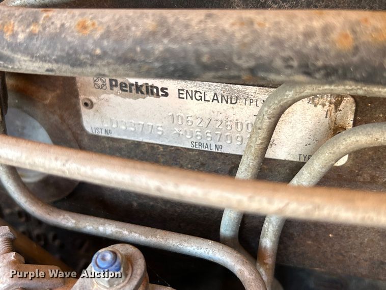 image for item FC5505 1995 Sewer Equipment Co. Of America 747FR2000 sewer jettter trailer