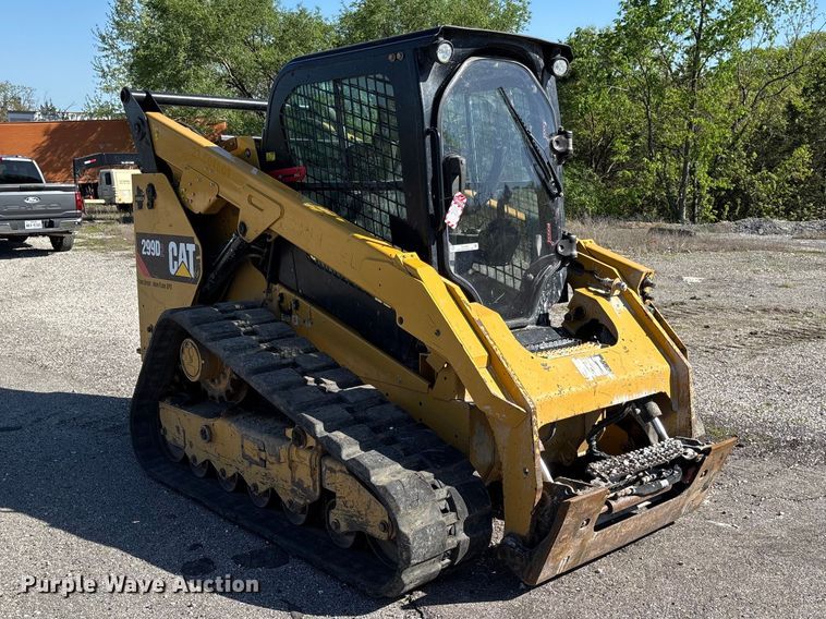 image for item FC5585 2018 Caterpillar 299D2 tracked skid steer loader