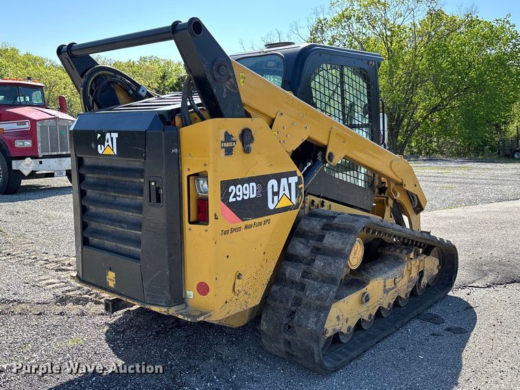 image for item FC5585 2018 Caterpillar 299D2 tracked skid steer loader