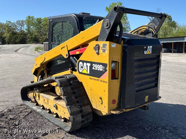 image for item FC5585 2018 Caterpillar 299D2 tracked skid steer loader
