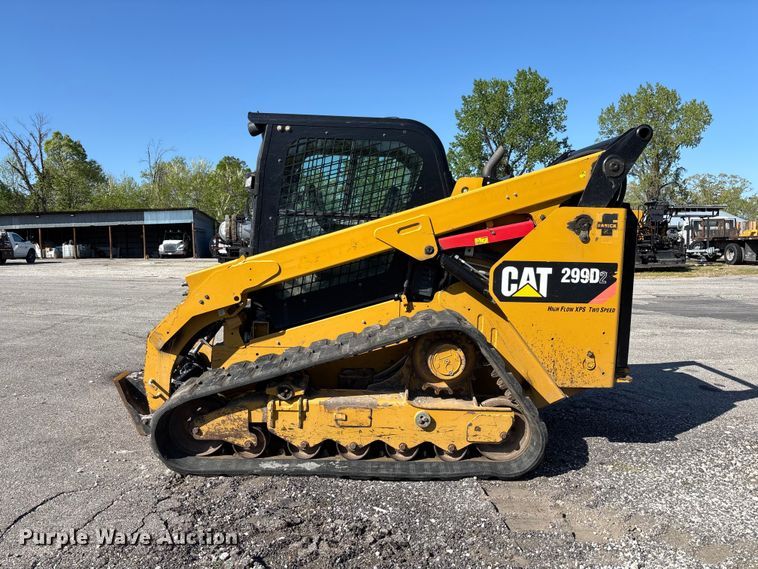 image for item FC5585 2018 Caterpillar 299D2 tracked skid steer loader