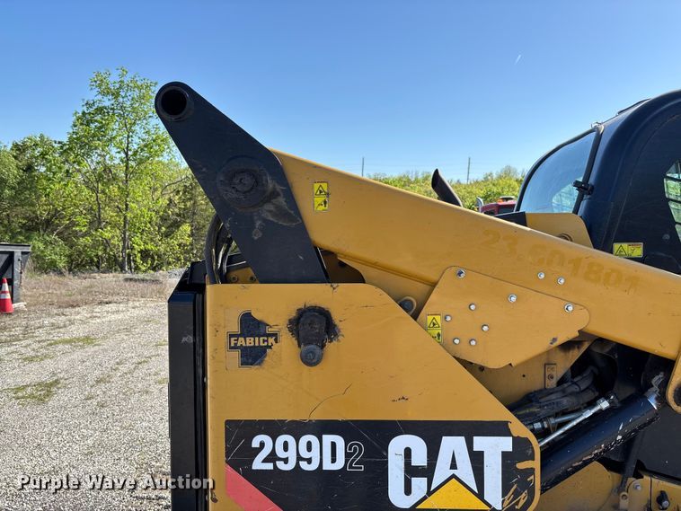 image for item FC5585 2018 Caterpillar 299D2 tracked skid steer loader
