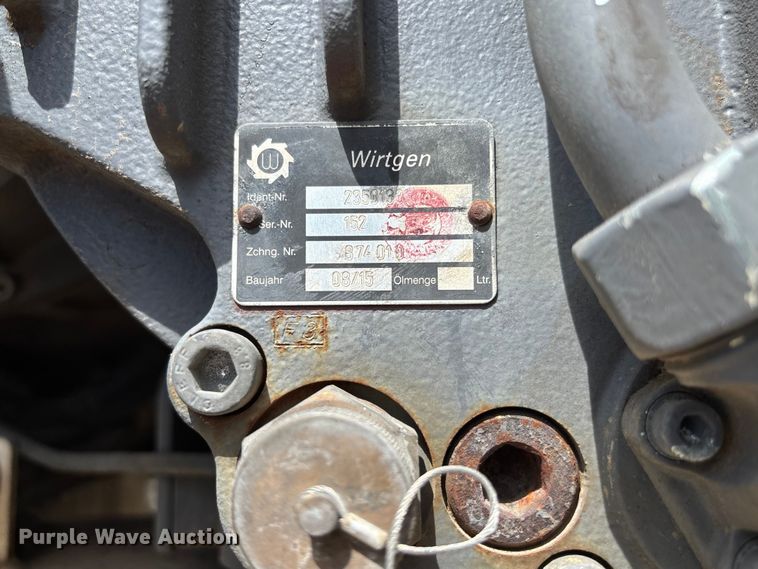 image for item FC5592 2016 Wirtgen W120CFi milling machine