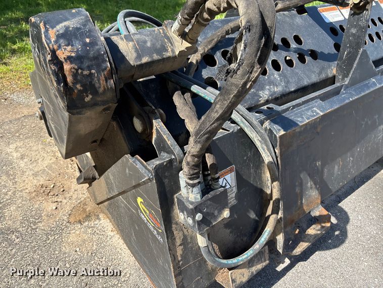 image for item FC5620 Quick Attach skid steer landscape rake