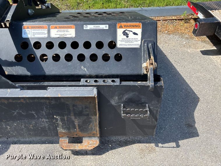 image for item FC5620 Quick Attach skid steer landscape rake