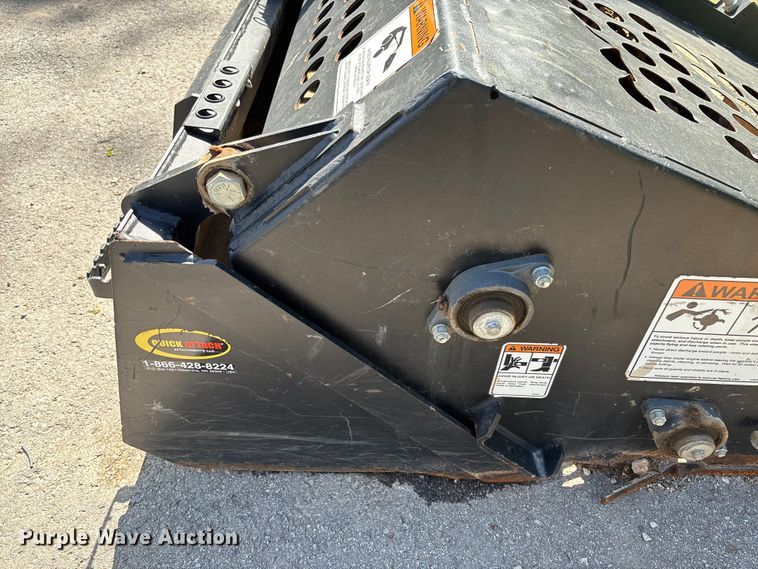image for item FC5620 Quick Attach skid steer landscape rake